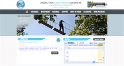 Desktop Screenshot of institution-saint-pierre.fr